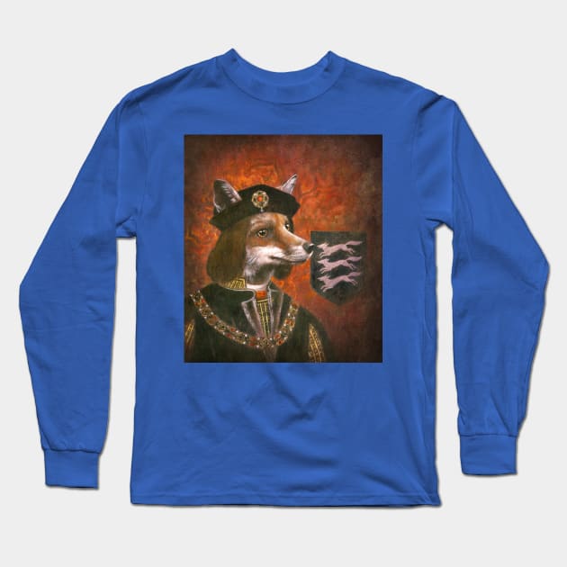 King Richard Richard III Fox Long Sleeve T-Shirt by mictomart